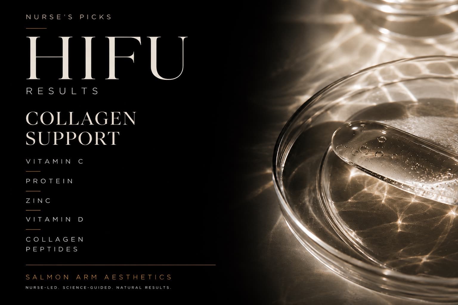Feeding Your Collagen: The Nutrients That Support HIFU Results