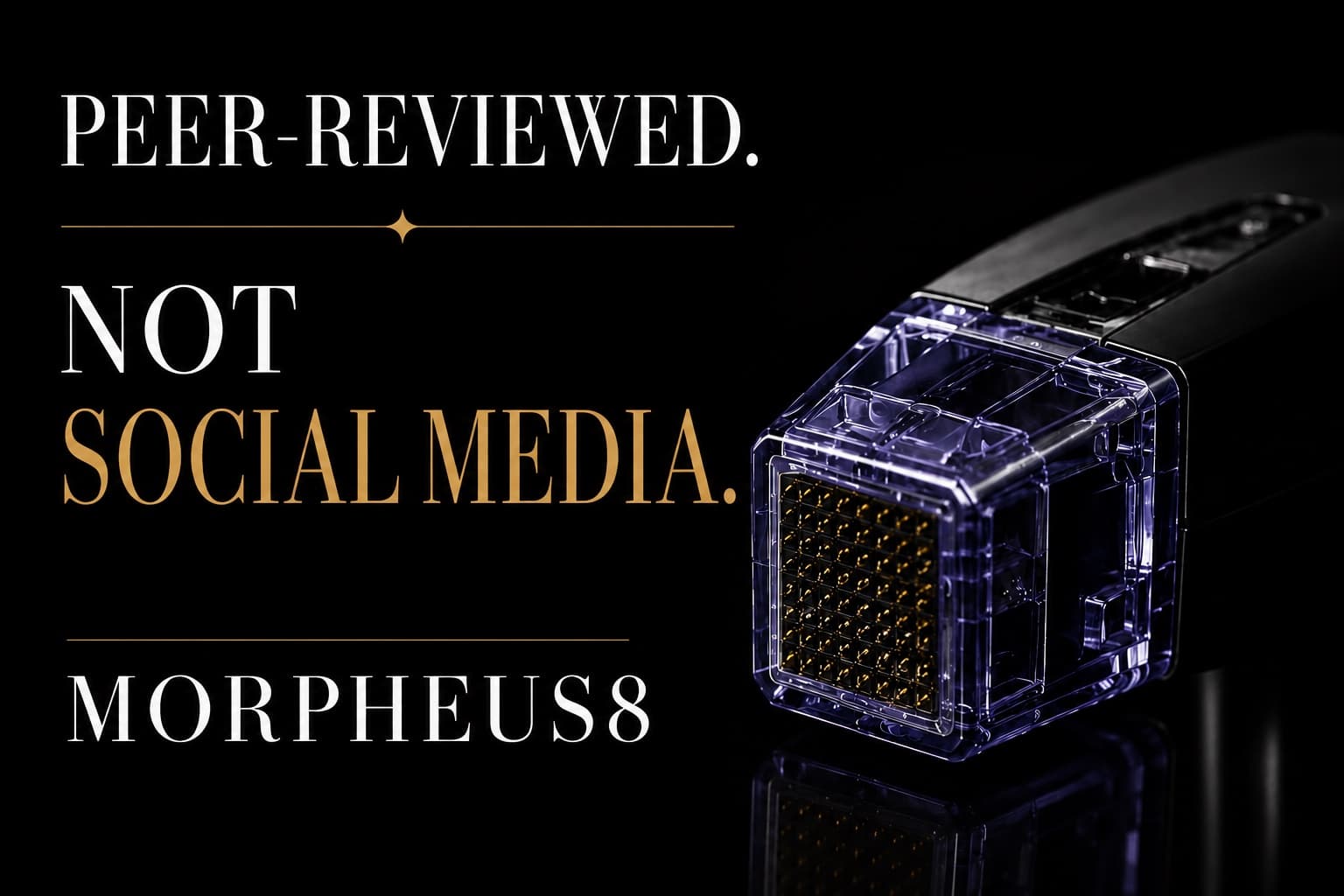 Morpheus8, Beyond the Hype: What RF Microneedling Really Does