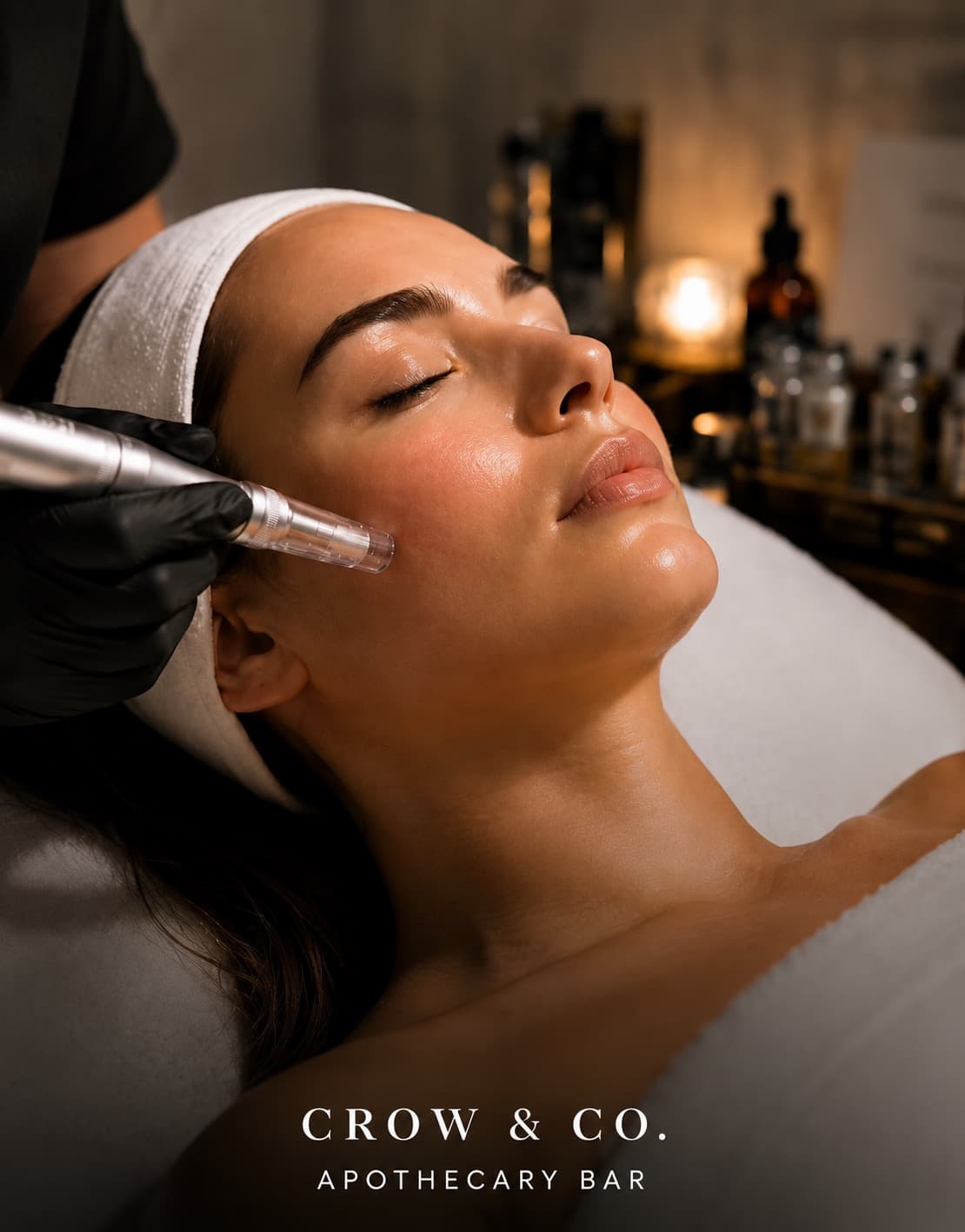 Crow & Co. Apothecary Bar — Customized Microneedling Facial — Salmon Arm Aesthetics, Salmon Arm BC